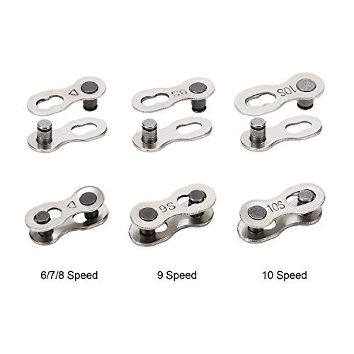 Bike Chain Tool Set with Master Link Pliers & Chain Wear Gauge for 6-10 Speed Bikes