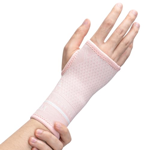 INDEEMAX Copper Wrist Compression Sleeve 1 Pair, Comfortable Hand