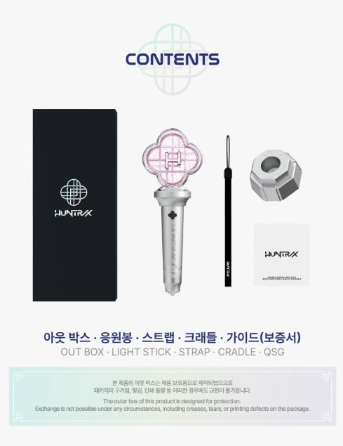K.POP Demon Hunters Official Light Stick with Accessories