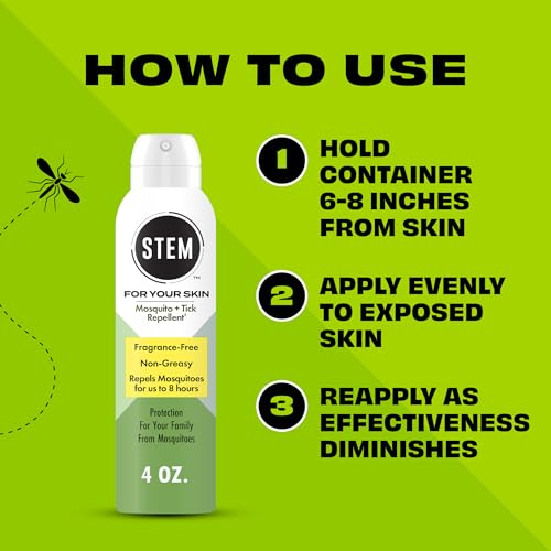 Mosquito and Tick Repellent Bug Spray - 4 Ounce Picaridin