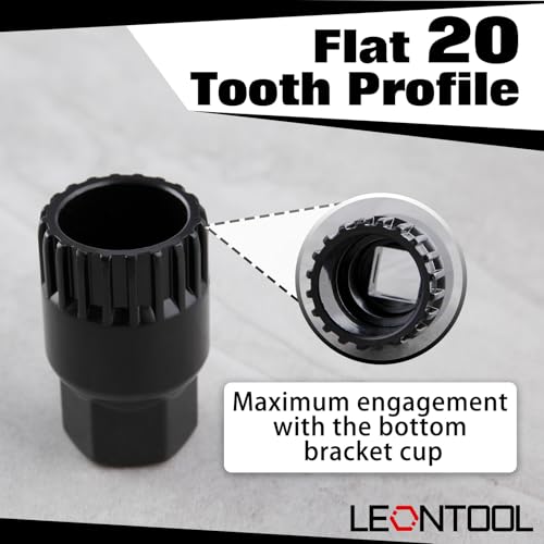 Bottom Bracket Tool - 20-Tooth Cartridge Removal Wrench