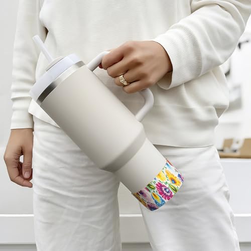 Silicone Boot for Stanley 40 oz Tumbler - Peacock Color