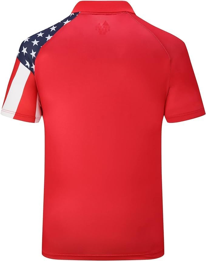ZITY Men's Golf Polo Shirt - Moisture-Wicking Short Sleeve Tactical Collared Design