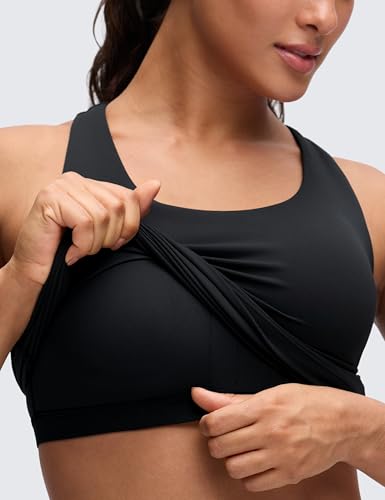 Butterluxe Racerback Tank Top for Women - Built-in Bra, Soft & Light Support