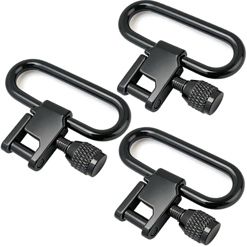 Heavy-Duty Two-Point Sling Swivels - 1 Inch - 3 Piece Set