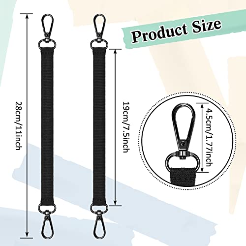 4 Pack Electrical Tape Holder Straps with Metal Buckles