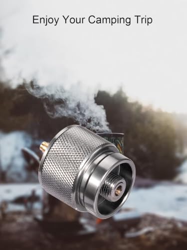 Propane Adapter for Camping Stove - 1 Lb Small Tank Input