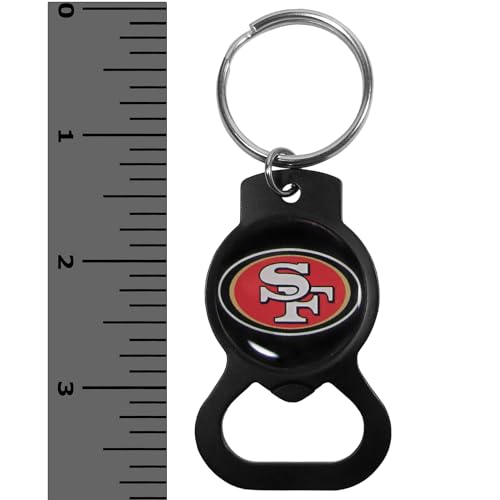 San Francisco 49ers Bottle Opener Key Chain - Black
