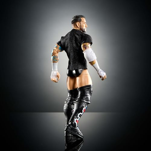 WWE Elite Action Figure - CM Punk 6-Inch Collectible with Accessories