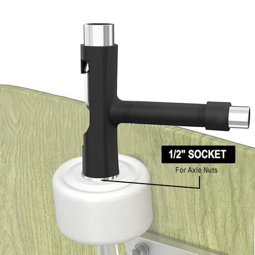 All-in-One Skateboard T-Tool - Portable Multi-Function Repair Tool