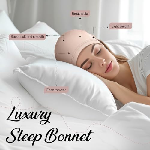 Zhengmy Soft Chemo Headwear Sleeping Cap for Women - Classic Color, Pack of 12