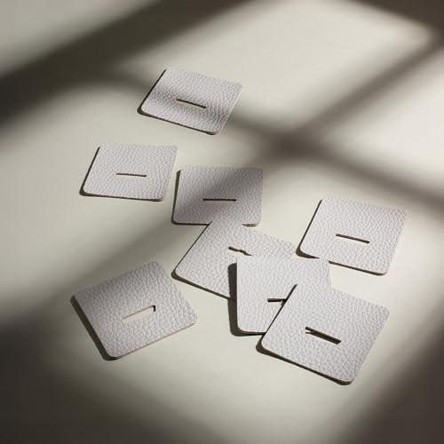 OLETHA Decorative Hook Covers Compatible with JINSHUNFA Transparent Adhesive Wall Hooks (Not Included), Set of 8 - Transform Your Command Strips into Designer Accents