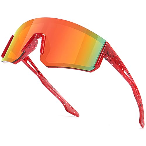 Youth Baseball Sunglasses for Kids Age 6-12 - Lightweight Cycling Sports Shades