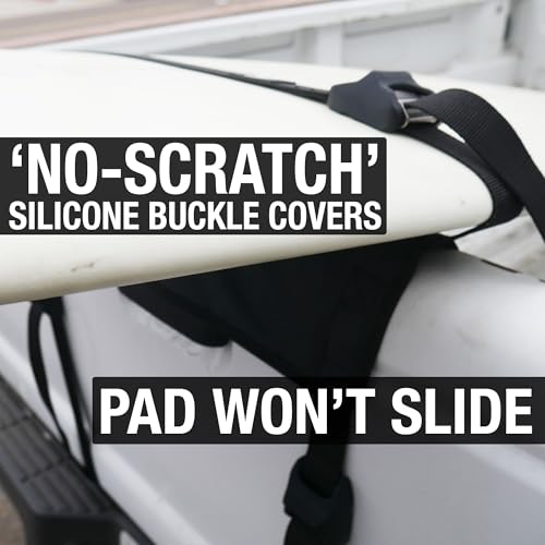 Surfboard Truck Rack - Padded Tailgate System for 2 Boards