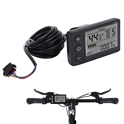 Electric Bicycle Display LCD Speedometer Control Panel - S866