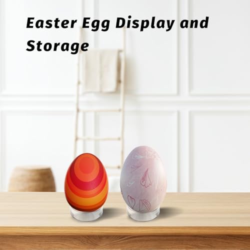9-Pack Acrylic Ball Display Stands - Round Sphere Holders