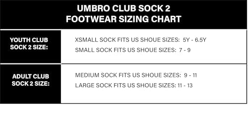 Boy's Club 2 Soccer Sock - White, X-Small