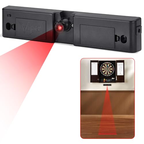 Viper Laser Throw Line Marker - Battery-Operated Oche Light - Black