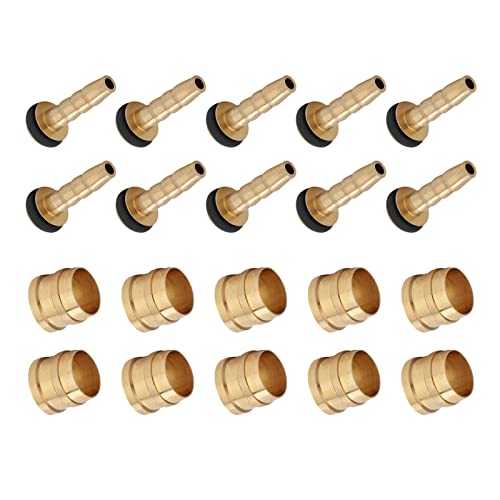 Hydraulic Brake Hose Olive Insert - 10 Set Connector for Bikes