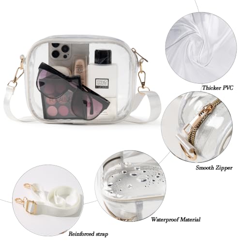 Clear Crossbody Bag - Stadium Approved for Concerts & Events