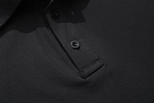 Men's Breathable Quick-Dry Polo Shirt for Golf - Short Sleeve