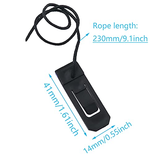 Removable Surfboard Fin Buckles - 4PCS Nylon Clips