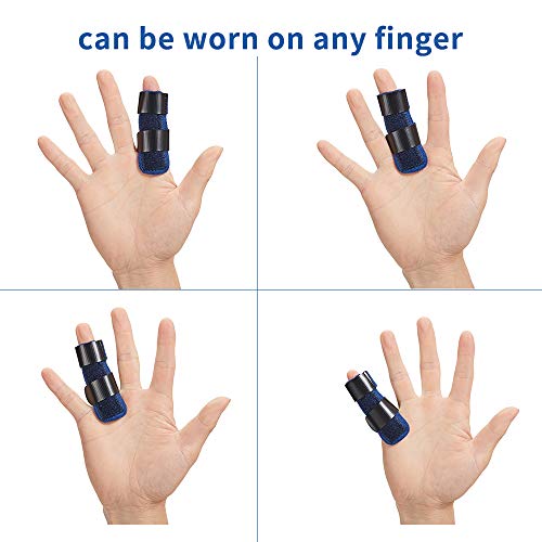 Adjustable Finger Splint with Aluminum Bar for Mallet Finger Support