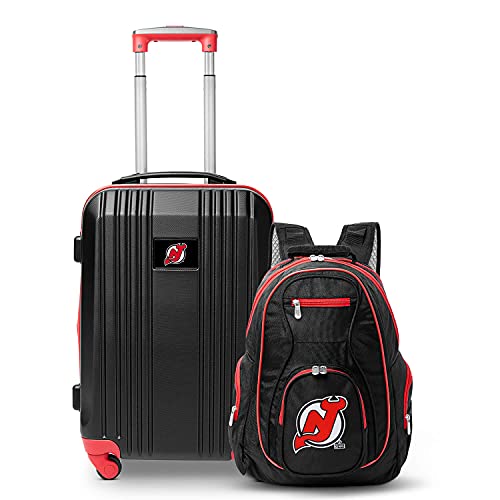 New Jersey Devils Luggage Set - 21" Hardcase Spinner & 19" Backpack