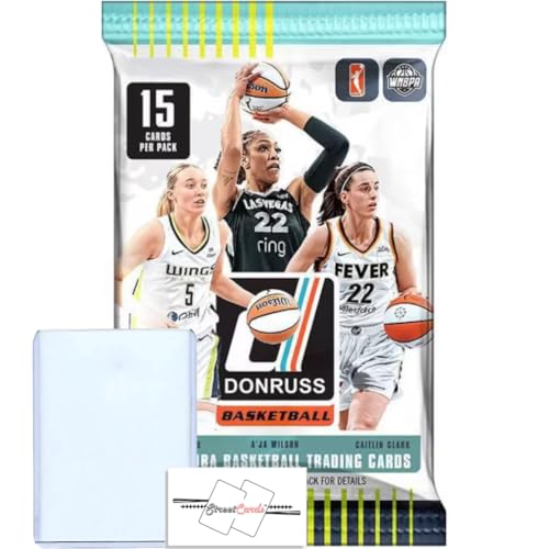 2025 Donruss Women's Basketball WNBA Trading Card Pack with Autographs & Parallels