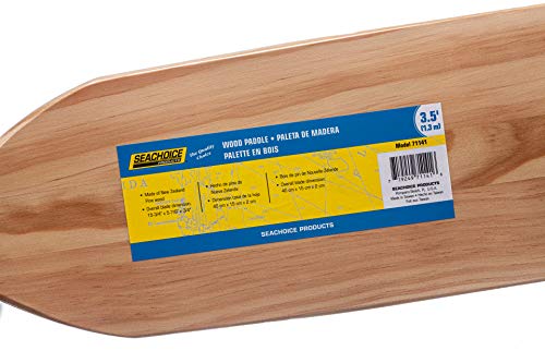 3.5-Foot Wood Paddle - New Zealand Pine with Wide Grip