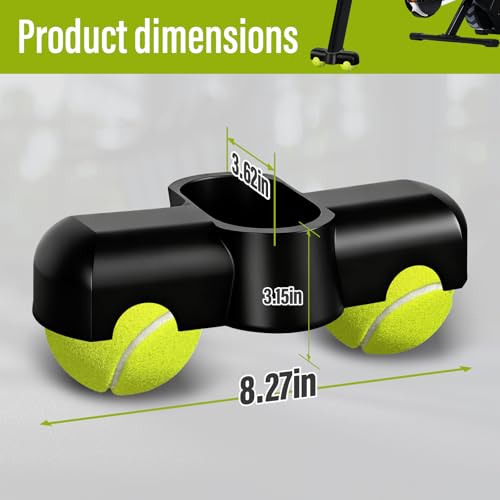 Indoor Cycling Rocker Feet Kit - 1 Pack for Smart Bikes