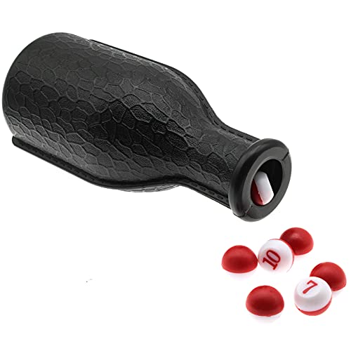 Billiard Shaker Bottle with 16 Mini Balls - Kelly Pool Accessory