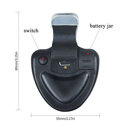 Fishing Bite Alarm with Sound & LED Indicator – Portable & All-Weather (Pack of 2)