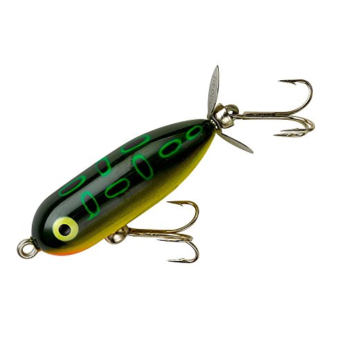 Torpedo Prop-Bait Topwater Fishing Lure - Bullfrog, 1/4 oz (1 7/8 Inch)