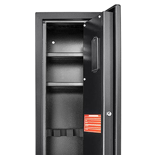 Barska Extra Shelf for Biometric Safe AX11652 – Adjustable Steel Storage Organizer for Firearms, Valuables, and Home Security