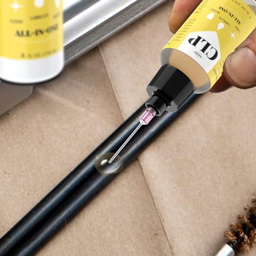 Gun Cleaning Kit, CLP Oil and Cleaner Lubricant, 4oz & 1oz Needle
