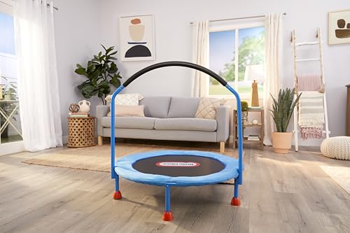 3' Toddler Trampoline with Handlebar - Indoor Use