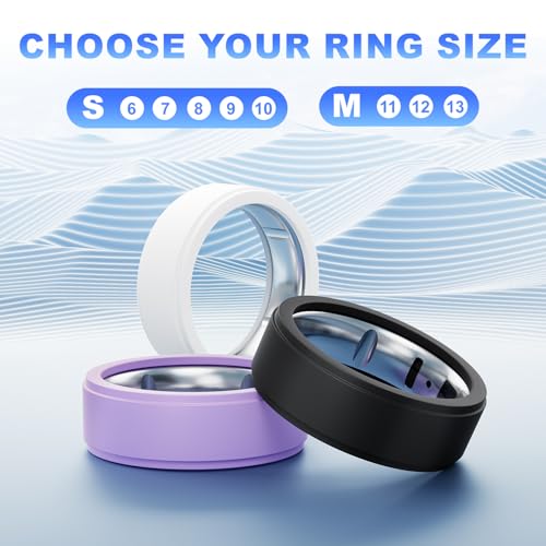 Silicone Ring Cover for Oura Ring Gen 4/3 & Samsung Galaxy - 8 Pack