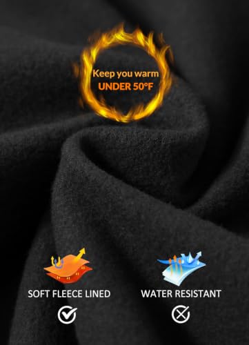 Fleece Lined Leggings for Women | High Waisted Thermal Tights with Pockets