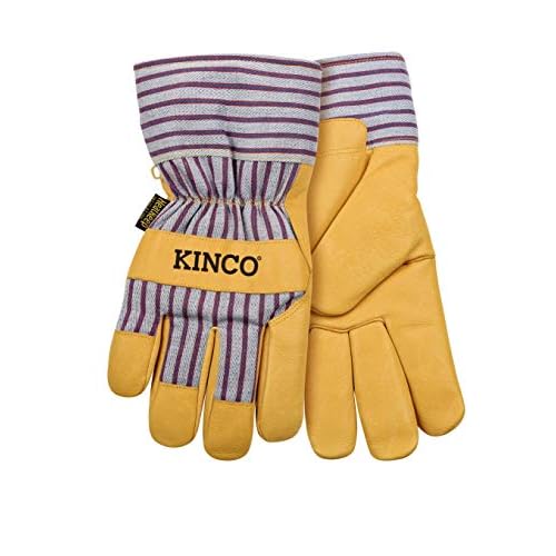 Kinco - Leather Work and Ski Gloves, Heatkeep Insulation, Pigskin and Canvas, for cold weather and winter conditions (1927)