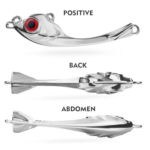 FANGBLUE Type F 4-1/4oz Metal VIB Fishing Lure Spinner Jigging Spoons