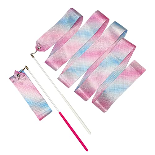 Gymnastic Ribbon Set - 2 PCS 78.7 Inch Twirling Dance Ribbons