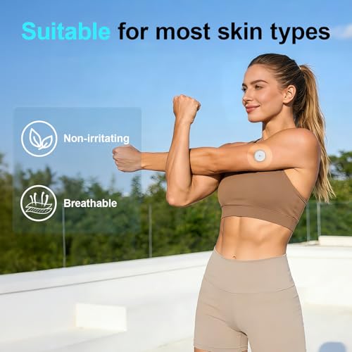 20 Pack Adhesive Sensor Patches - Waterproof & Hypoallergenic CGM Overpatch