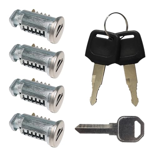 Thule Roof Rack Lock Cores - 4 Pack with Keys