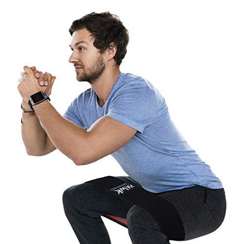 Fabric Resistance Bands for Workouts - Black