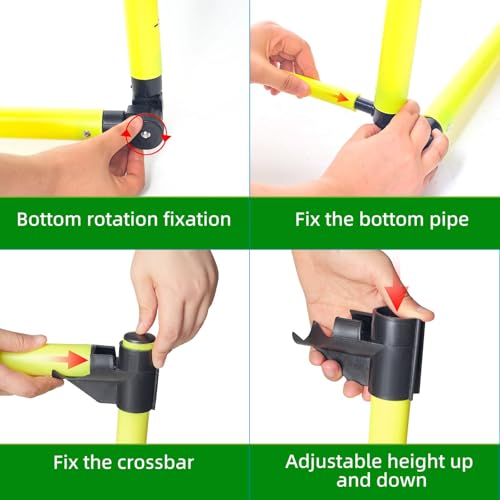 Adjustable Hurdles for Agility Training - 1 Set for Indoor & Outdoor Use