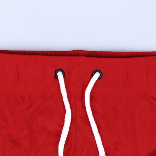 Mens Athletic Workout Shorts Large Red No Lining GYMAPE