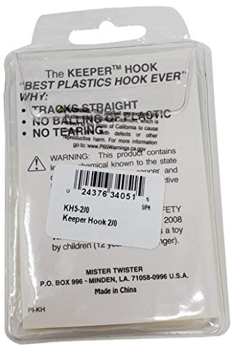 Keeper Hook 2.0 - Bronze Fishing Hook with Keeper Barb (KH5-2/0)