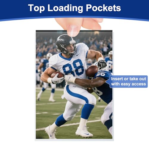 Soft Trading Card Sleeves - 100 Pack - Clear Top-Loading Protectors