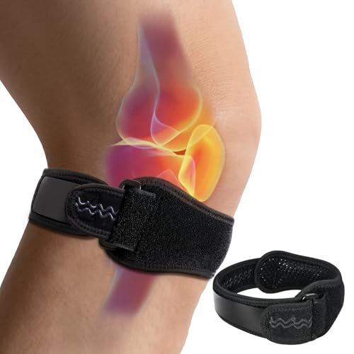 Adjustable Patellar Tendon Support Strap - M/L for Knee Pain Relief